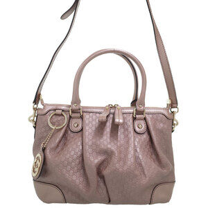 Gucci Guccissima Sukey Leather 2way Shoulder Bag